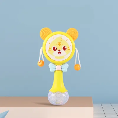 Baby Music Teether Rattle Animals Cartoon Toys