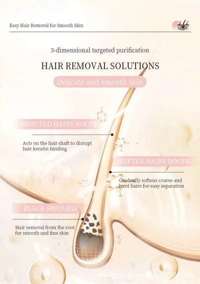 Hair Removal Cream Gentle And Non-Irritating Hair Removal