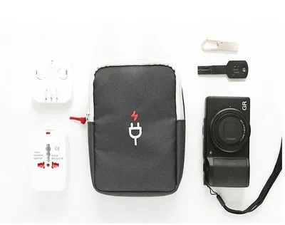 Travel Portable Travel Charger Earphone Cord Digital Bag Storage Bag Men And Women Finishing Bag