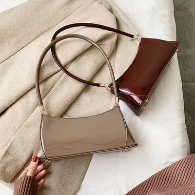 Baguette underarm shoulder bag