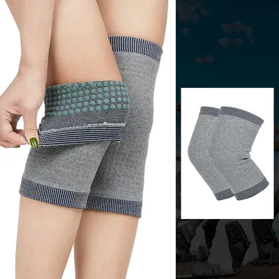 Self-heating coated knee pad sports knee protector