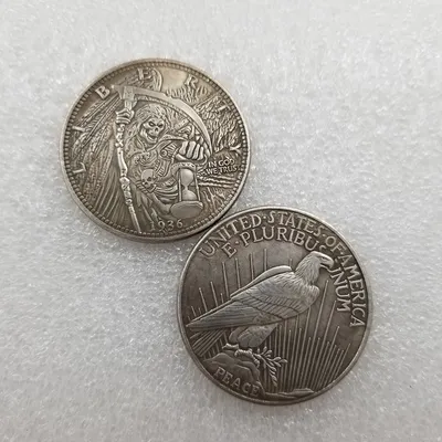 Craft Wandering Coin Making Old Silver Dollar