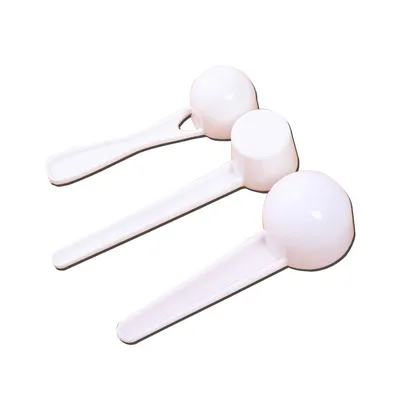 Pet Milk Powder Plastic Spoon Round Bottom