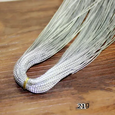 Baking Jewelry Tag Craft Line Eight-strand Gold And Silver