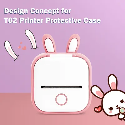 Mini Photo Portable Printer Silicone Case