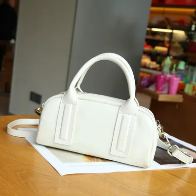 حقيبة نسائية من الجلد الطبيعي، بتصميم باغيت، مصنوعة من جلد البقر المدبوغ نباتياً، حقيبة يد فاخرة، حقيبة بوسطن بولينغ، حقيبة وسادة