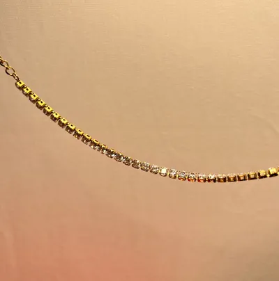 High-end Exquisite Ultra-flashing Starry Diamond Bracelet, Row Diamond Bracelet