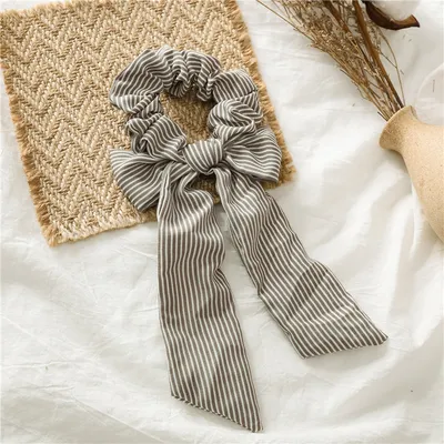 European and American new hair tie knotted rabbit ear headdress