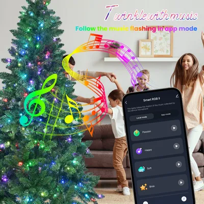 شجرة عيد الميلاد المصنوعة من البولي إيثيلين والبولي فينيل كلوريد، زينة عيد الميلاد، زينة الأعياد