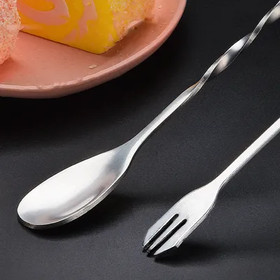 Short Bar Spoon  Bar Shaker Cocktail Stirring Stick