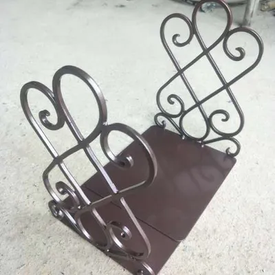Student school supplies reading rack
