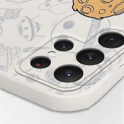 Simple Cartoon Planet Shockproof Phone Case