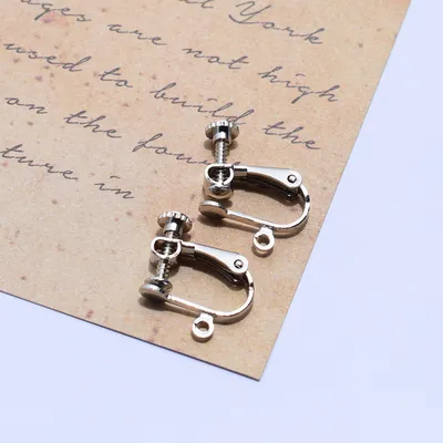 DIY Earrings Accessories Anti-allergic Copper Plated Ear Hooks