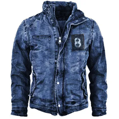 Military Jacket Coat Stand Collar Youth Washed Outside Wear