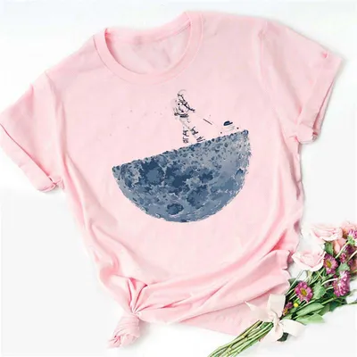 Creative Personality Printing Student Short Sleeve