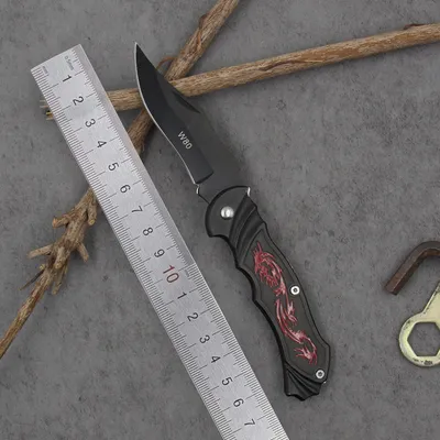 Outdoor Supplies Survival Folding Knife Stainless Steel