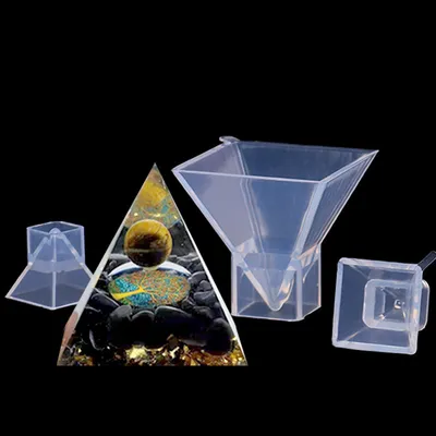 Pyramid Silicone Mold Dried Flower Specimen Ornament Craft
