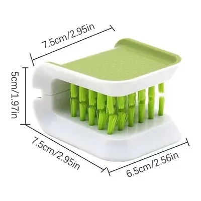 U-Shaped Cleaning Brush,Multi-Purpose Car Seat Belt Cleaning Brush Double-Sided U-Shaped Folding Interior Seat Belt Cleaning Tool