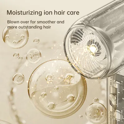 F41 Hair Dryer 1900W High-Speed Electric Turbine Airflow Low Noise Constant Temperature And Quick