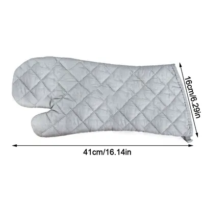 1 Piece Extra Long Oven Glove Mitts Heat Resistant Professional Flame Heat Proof Oven