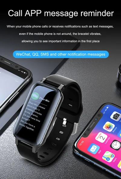 Smart Binaural Bracelet Wireless Bluetooth Headset 2-in-1