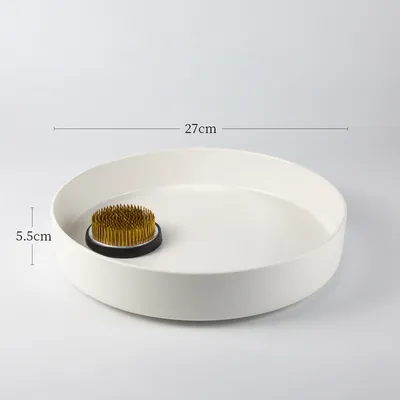 Japanese Flower Arrangement Ceramic Chinese Flower Plate