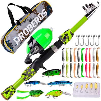 Mini Color Foam Fishing Rod Bag Combination