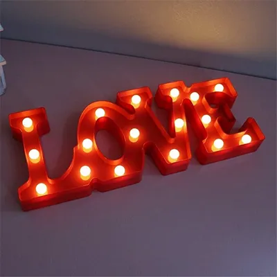 LOVEIOU Confession Modeling Lamp Creative Night Light