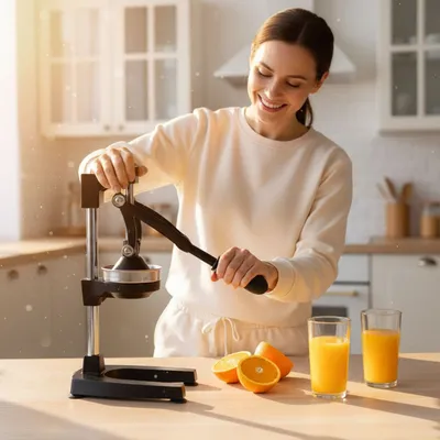 Professional Grade Citrus Juicer Hand Press Manual Fruit Juicer Orange Juice D
