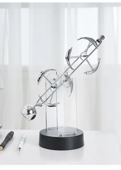 Creative Personality Newton Pendulum Permanent Motion Instrument Studio Shelf Decoration Nordic TV Cabinet Decoration Crafts
