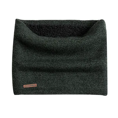 Outdoor Men's Knitted Thermal Pullover Scarf