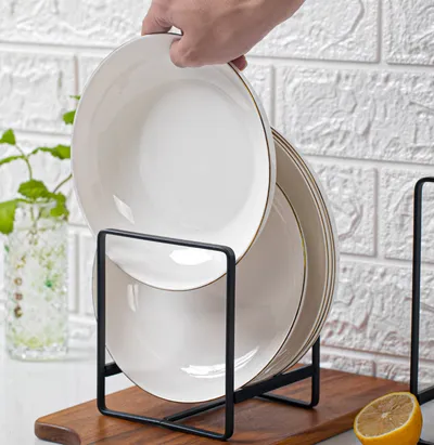 Iron Kitchen Dish Drain Rack Kitchen Supplies