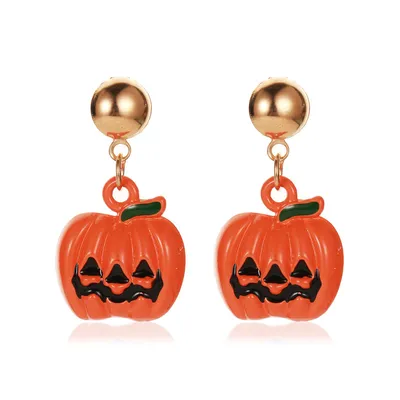 Christmas Snowflake Pumpkin Rainbow Earrings Women