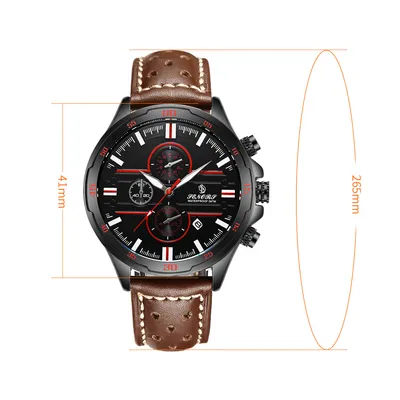 Multifunctional sports quartz men's watch