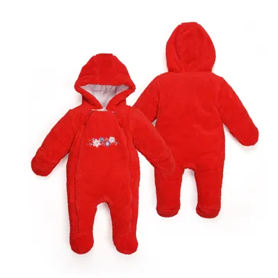 One Piece Baby Romper Winter Thickening Go Out