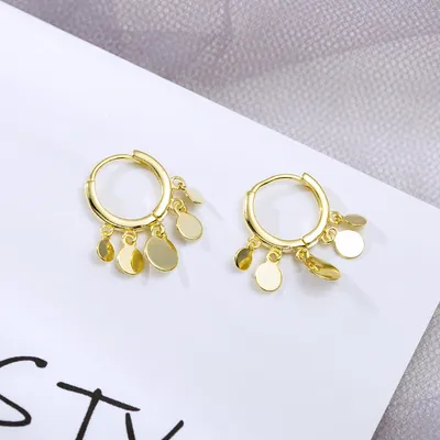 Light luxury earrings silver earrings
