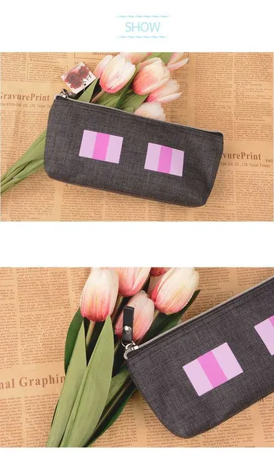 Fabric cartoon stationery bag