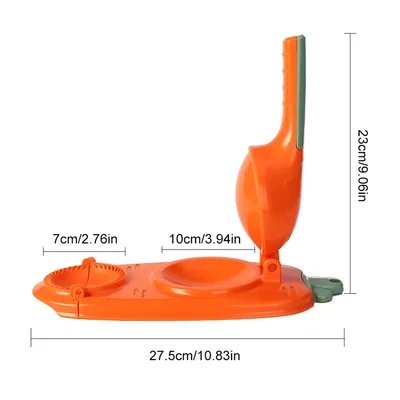 New 2 In 1 Kitchen Dumpling Making Tool Baking Pastry Manual Artifact For Pressing Dumpling Skin Wrapper Mould Dough Press Maker
