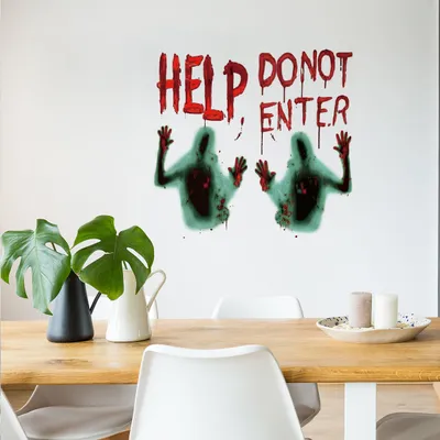 Halloween Zombie Wall Sticker