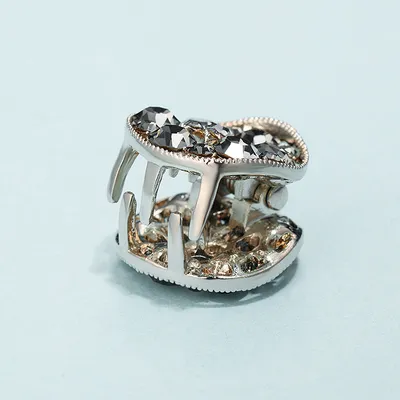 Alloy hair catch mini clip