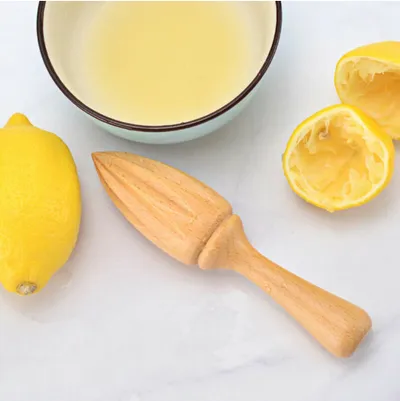 Creative Lemon Wood Squeezer