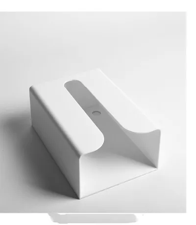 Kitchen tissue box seamless wall-mounted