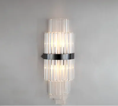 Modern Living Room Light Luxury Crystal Creative Wall Lamp