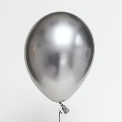 Thickened pearlescent chrome gold metal balloon
