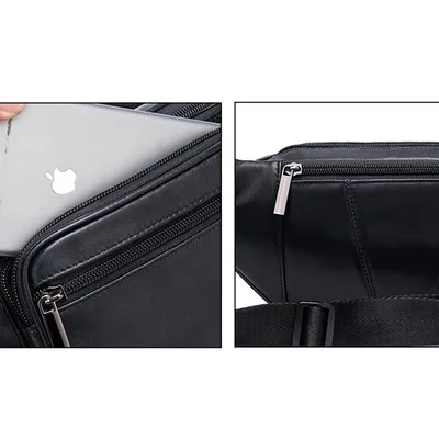 Sheepskin Outdoor Portable Chest Waist Bag