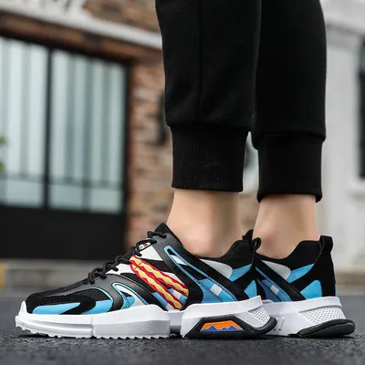 Breathable old shoes