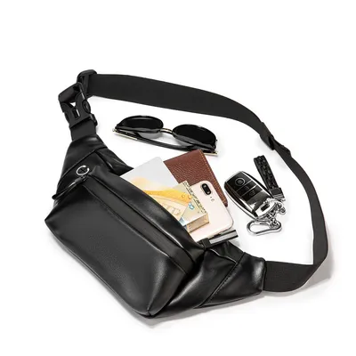 Men's Sports Waist Bag Multifunctional Men's Bag Chest Bag