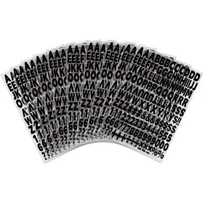 1680pcs Iron On Heat Transfer Letters And Numbers Alphabets Fabric Vinyl Letter DIY For Sport Jerseys T Shirts Clothes Slogan Printing Crafts Decoration