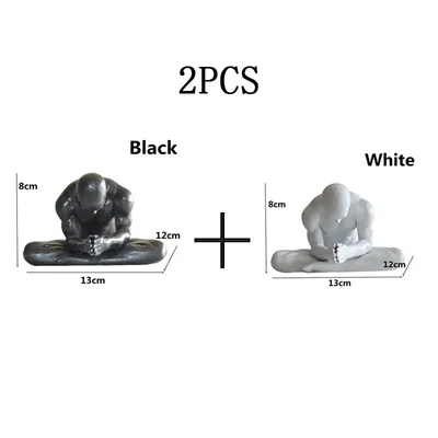 Creative Resin Craft Aromatherapy Figures Zen Ornaments