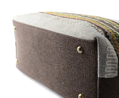Woven Hanging Handbag Women Embroidery Fashion